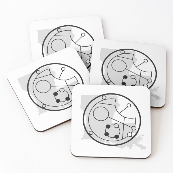 Item preview, Louisiana Circular Gallifreyan designed and sold by protagonistivy.