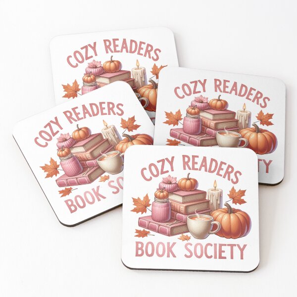 Item preview, Cozy Readers Book Society designed and sold by kjanedesigns.