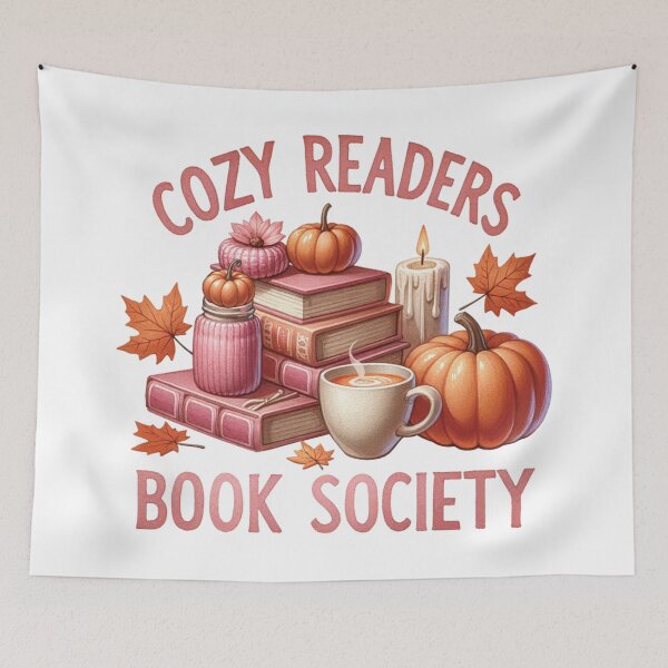 Item preview, Cozy Readers Book Society designed and sold by kjanedesigns.