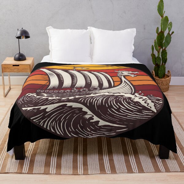 Item preview, Viking ship at sea, viking ship, Viking, viking dad, best dad ever, dad, happy dad day designed and sold by PRYMULLART.