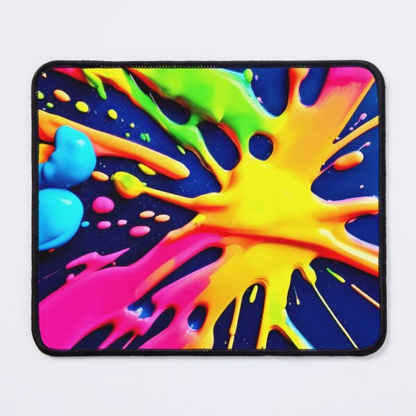 Item preview, Vivid Neon Splashes designed and sold by Health And Fitness Posts e-Store.