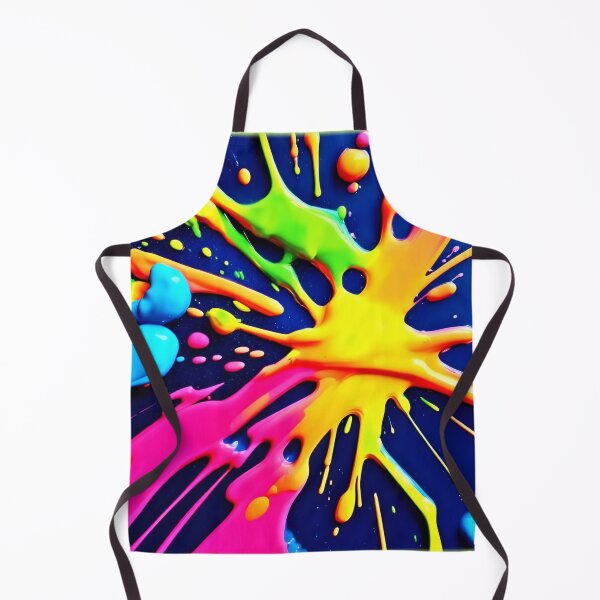 Item preview, Vivid Neon Splashes designed and sold by Health And Fitness Posts e-Store.
