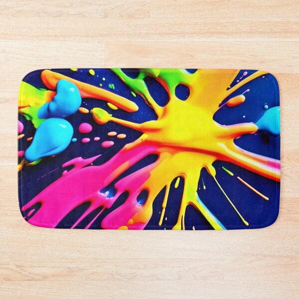 Item preview, Vivid Neon Splashes designed and sold by Health And Fitness Posts e-Store.