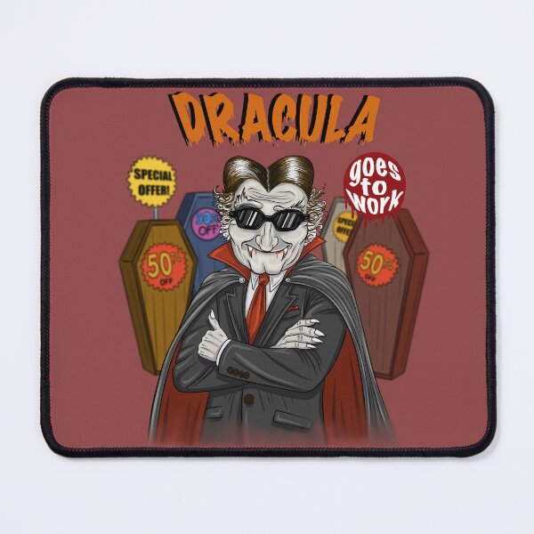 Item preview, Dracula at work designed and sold by jclar-art.