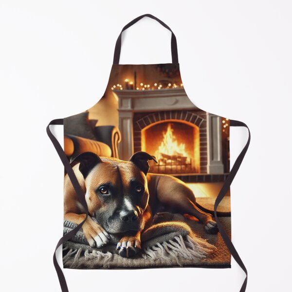 Item preview, Calm dog on a blanket designed and sold by ValerieStOnge.