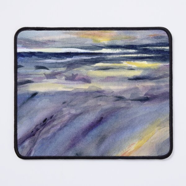Item preview, Beach Sunset in Blue designed and sold by Artbydekloe.