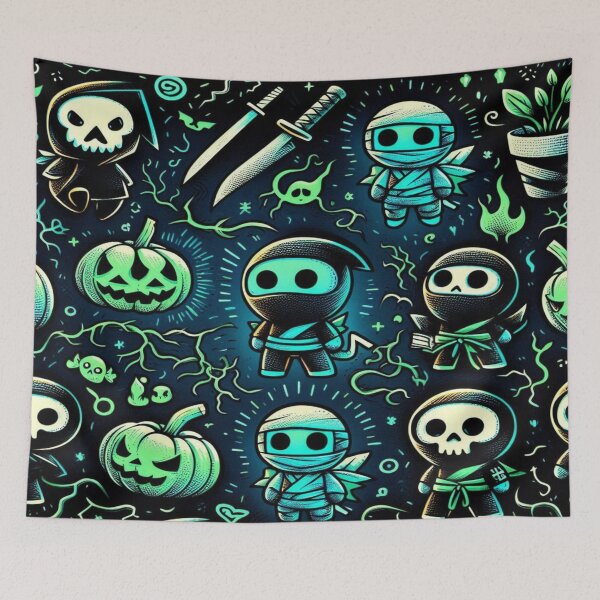 Item preview, Underground Demons and Ninja Doodles designed and sold by Imaginarium of Chaos falcon88 .