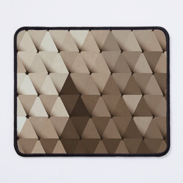Item preview, Triangles Coffee Brown Neutrals designed and sold by LaurenWDesigns.