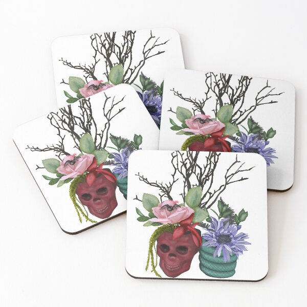 Item preview, Macabre Blooms and Bones designed and sold by AdriaCaps Art & Design.
