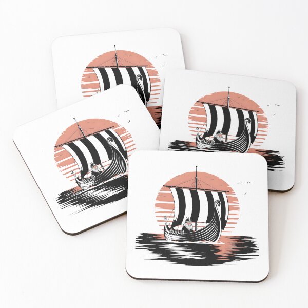 Item preview, Viking ship at sea, viking ship, Viking, viking dad, best dad ever, dad, happy dad day designed and sold by PRYMULLART.