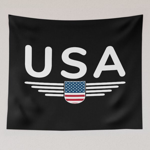 Item preview, I Love USA, Elegance Style Design T-Shirt designed and sold by ElvisU.
