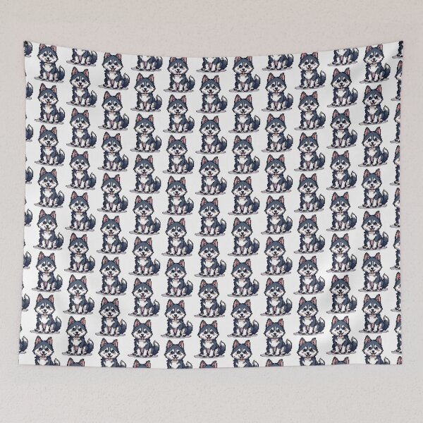 Item preview, Pixel Siberian Pup designed and sold by NaturePixel.