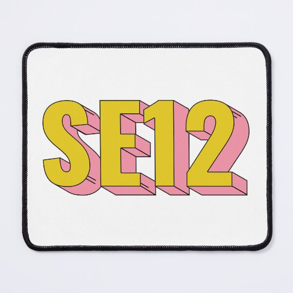 Item preview, SE12 Greenwich London Postcode Typography Gift designed and sold by eccrafted.