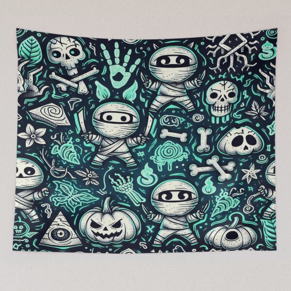 Item preview, Phantom Ninja Animal Doodles designed and sold by Imaginarium of Chaos falcon88 .