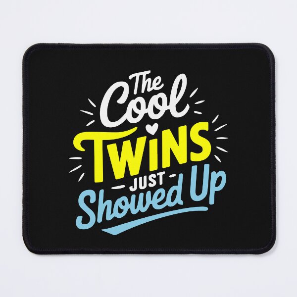 Item preview, The Cool Twin Just Showed Up Twin Boy and Girl Matching designed and sold by clothesy7.