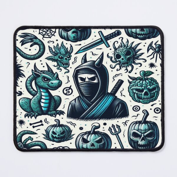 Item preview, Dark Samurai Spirits Doodles designed and sold by Imaginarium of Chaos falcon88 .