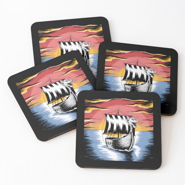 Item preview, Viking ship at sea, viking ship, Viking, viking dad, best dad ever, dad, happy dad day designed and sold by PRYMULLART.