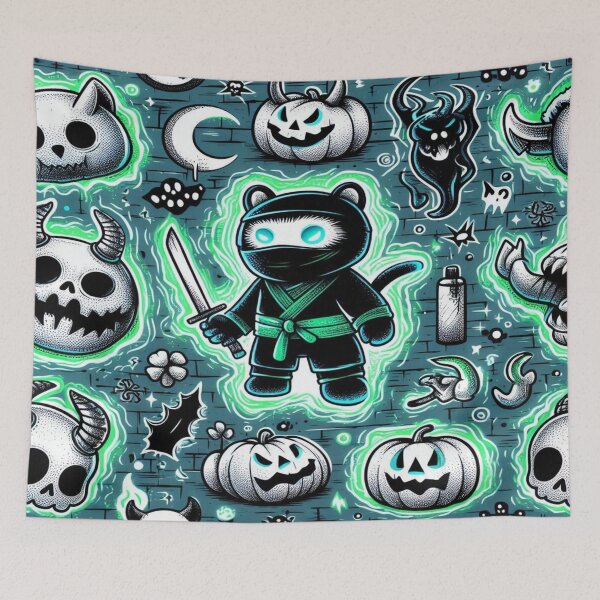 Item preview, Devil's Ninja Doodles designed and sold by Imaginarium of Chaos falcon88 .