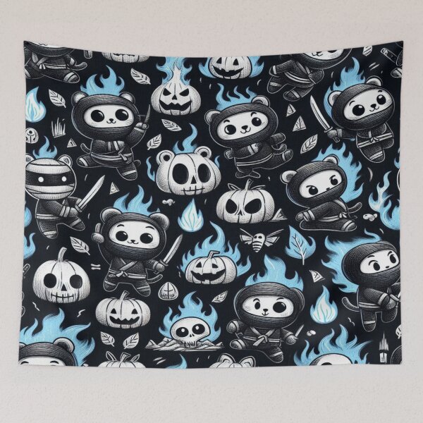 Item preview, Underground Ninja Warriors Doodles designed and sold by Imaginarium of Chaos falcon88 .
