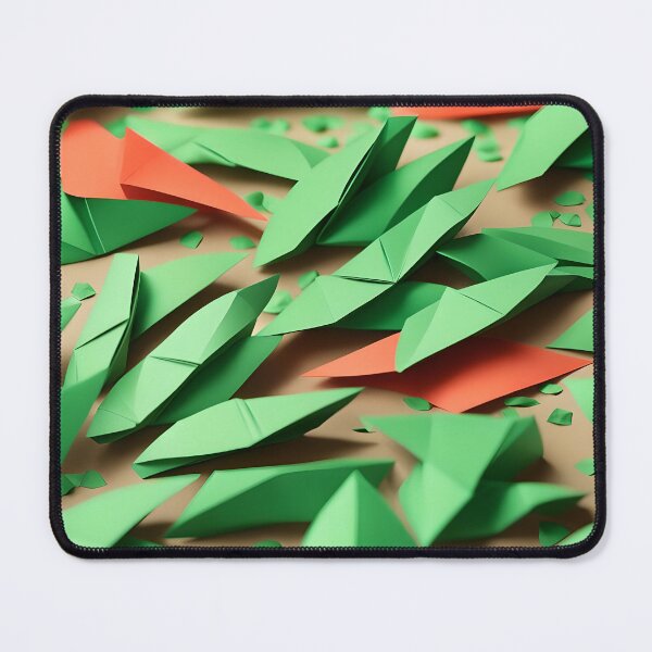 Item preview, Origami Art - Runner Beans: A Tapestry of Vines and Vibrant Harvests designed and sold by ArtfulFolds.