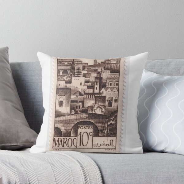 Item preview, Moroccan Stamp, 1947 designed and sold by rogerstrawberry.