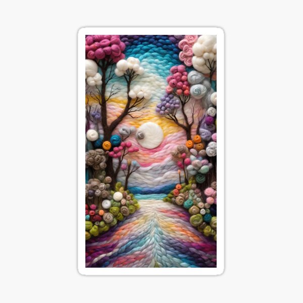 Item preview, Spring Yarn Tapestry designed and sold by BubbleGalaxy.