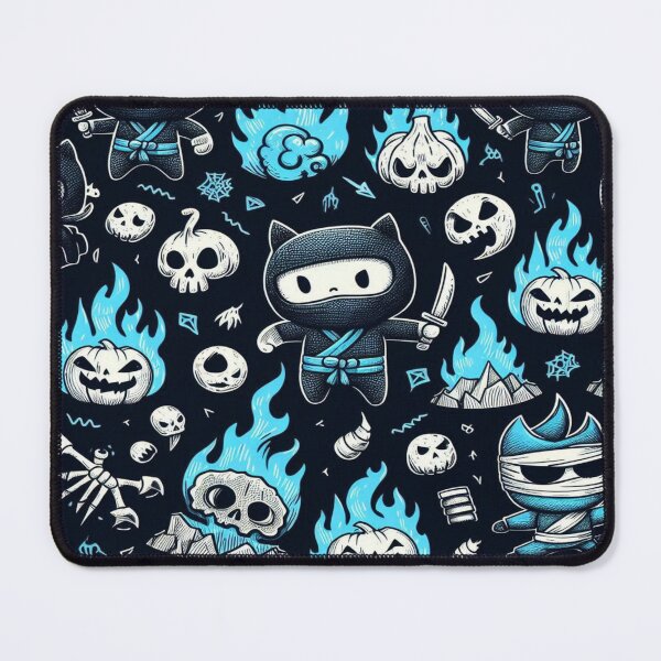 Item preview, Blue Flame Ninja Doodles designed and sold by Imaginarium of Chaos falcon88 .