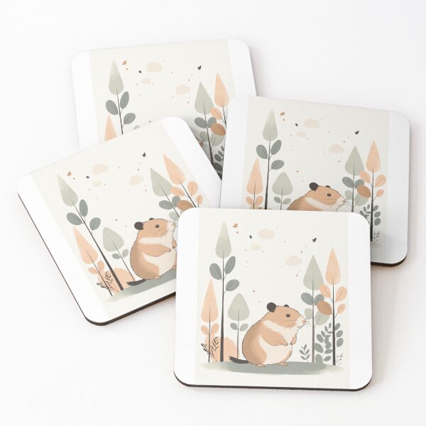 Item preview, A Cute Hamster Art designed and sold by HUMORONCOTTON.