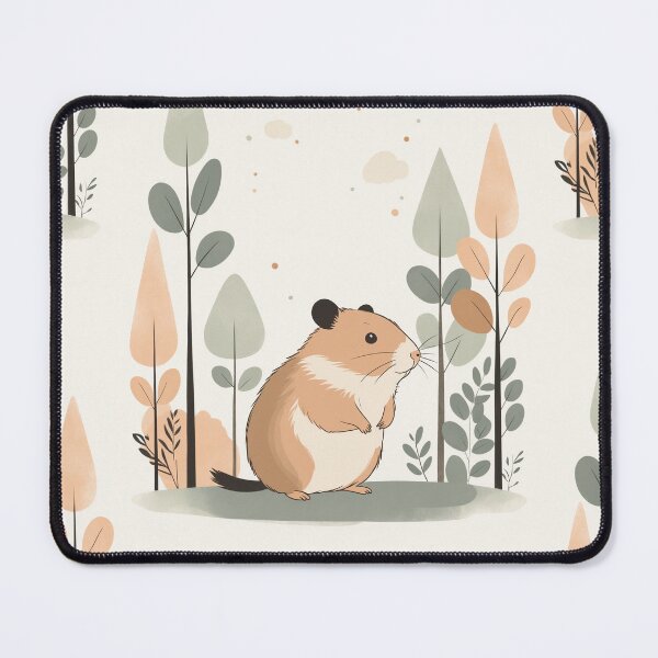 Item preview, A Cute Hamster Art designed and sold by HUMORONCOTTON.