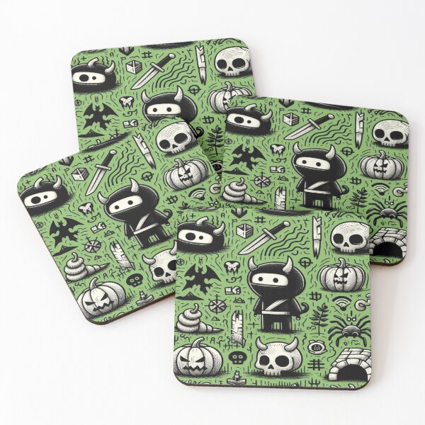 Item preview, Green Shadow Ninja Doodles designed and sold by Imaginarium of Chaos falcon88 .