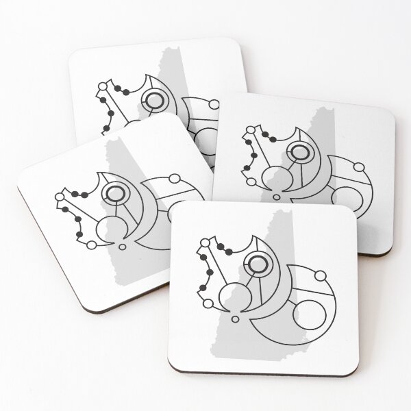 Item preview, New Hampshire Circular Gallifreyan  designed and sold by protagonistivy.