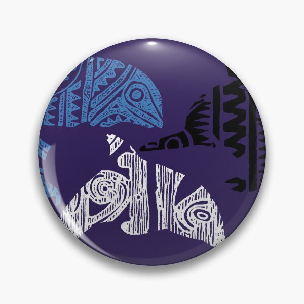 Item preview, tribal dolphins designed and sold by cat6321.