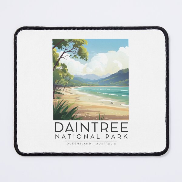 Item preview, A Vintage Illustration of Daintree National Park - Queesnland - Australia designed and sold by GoodOldVintage.