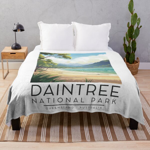 Item preview, A Vintage Illustration of Daintree National Park - Queesnland - Australia designed and sold by GoodOldVintage.