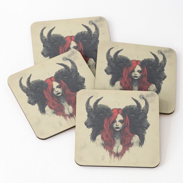 Artikelvorschau, Succubus-Kunst entworfen und verkauft von CursedbyLilith.