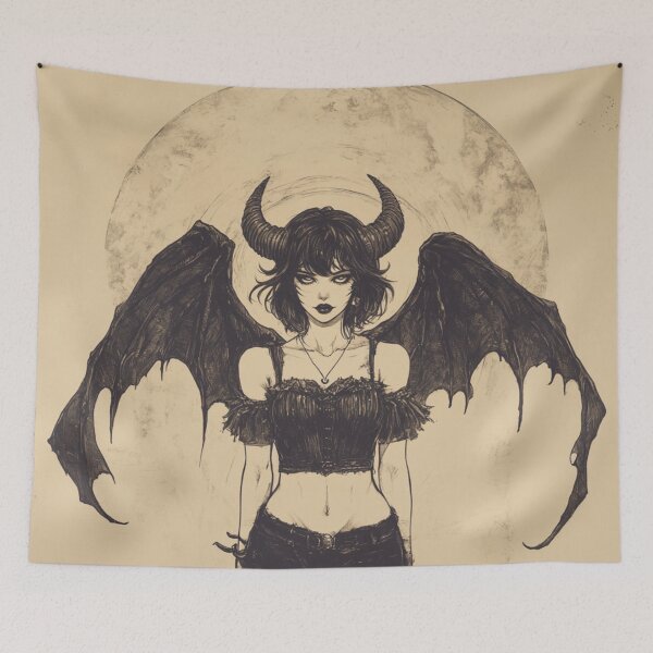 Item preview, Succubus Art designed and sold by CursedbyLilith.