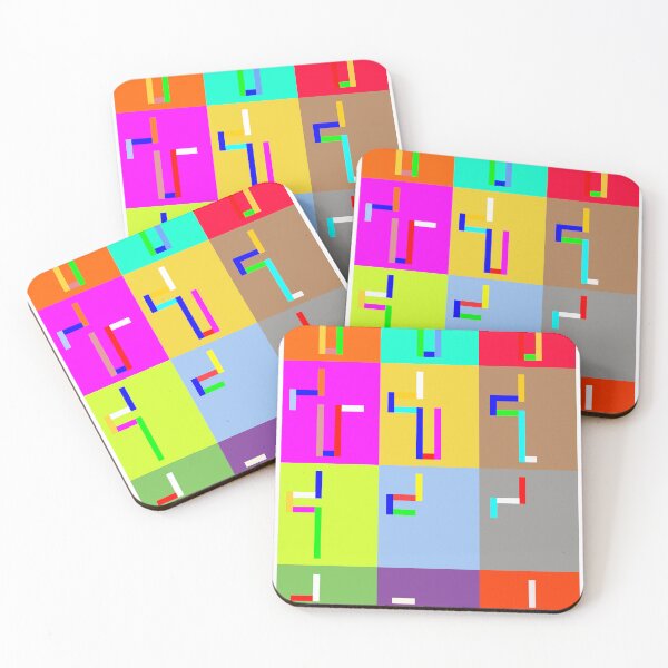 Item preview, coloured blocks , jigsaw  designed and sold by Krzysztof Patalas.