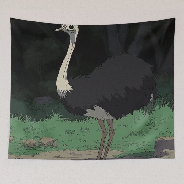 Item preview, Ostrich | Anime style designed and sold by ComicsFactory.
