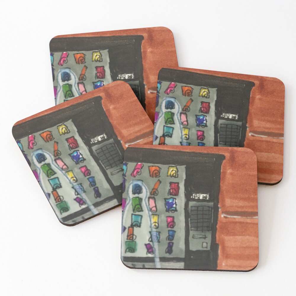 Item preview, Coasters (Set of 4) designed and sold by ExMeansWithOut.