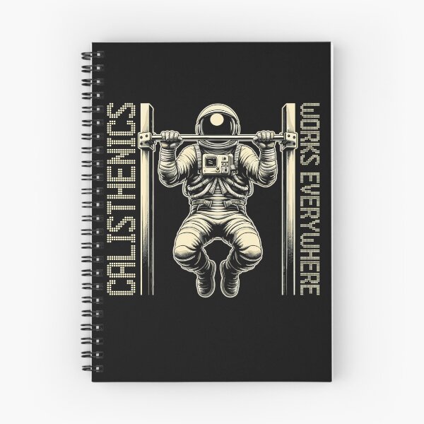 Item preview, Calisthenics works everywhere Astronaut Gift designed and sold by Pineapple-Tree.