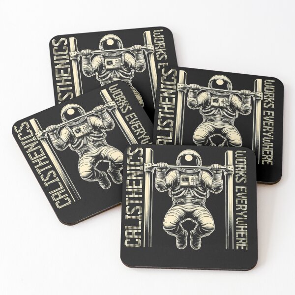 Item preview, Calisthenics works everywhere Astronaut Gift designed and sold by Pineapple-Tree.