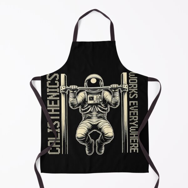 Item preview, Calisthenics works everywhere Astronaut Gift designed and sold by Pineapple-Tree.