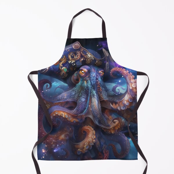 Item preview, Cosmic Pirate Octopus designed and sold by Immarcescible.