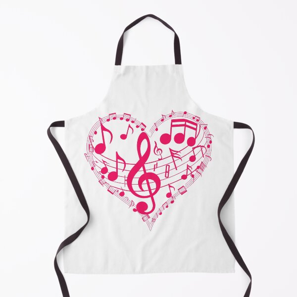 Item preview, Heart and Music Notes – Perfect for Musicians and Music Lovers designed and sold by paulo silveira.