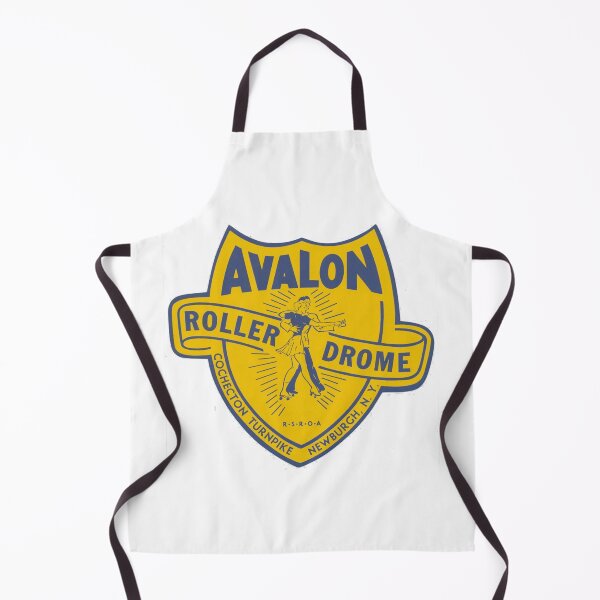 Item preview, Avalon Roller Dome Vintage Shield Logo - roller skating Rink designed and sold by PIXEL POP DESIGNS - Beyond the Norm!.