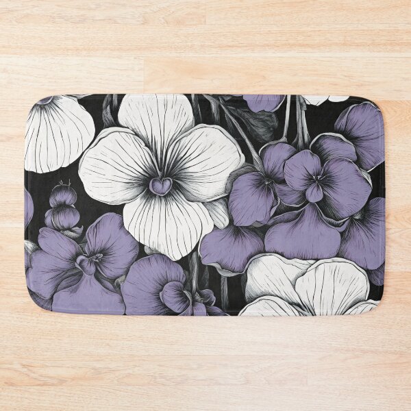 Item preview, Alpine violet flowers designed and sold by AnnRu-art.