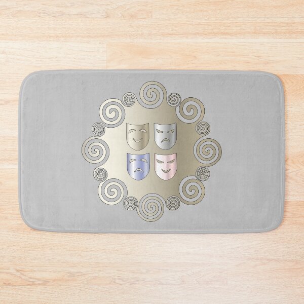 Item preview, Theater of emotions. Masks on the background 2 designed and sold by ZorianArt.