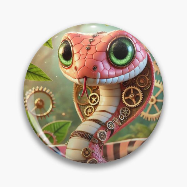 Item preview, Steampunk Eastern Coral Snake designed and sold by Sillytoe.