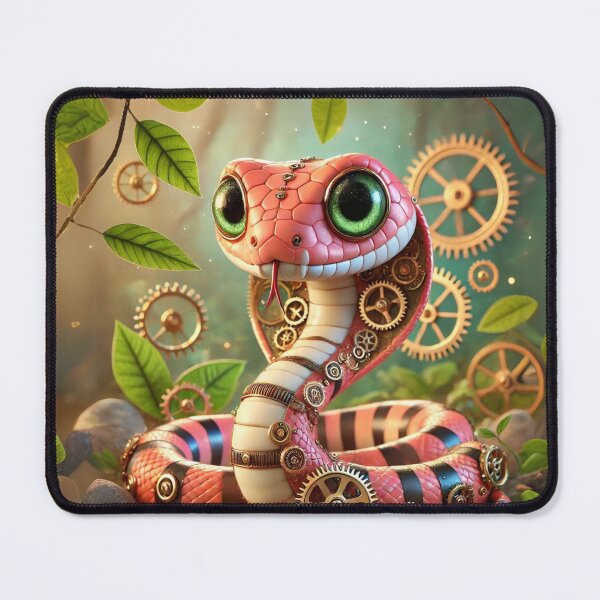 Item preview, Steampunk Eastern Coral Snake designed and sold by Sillytoe.