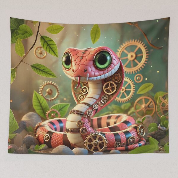 Item preview, Steampunk Eastern Coral Snake designed and sold by Sillytoe.